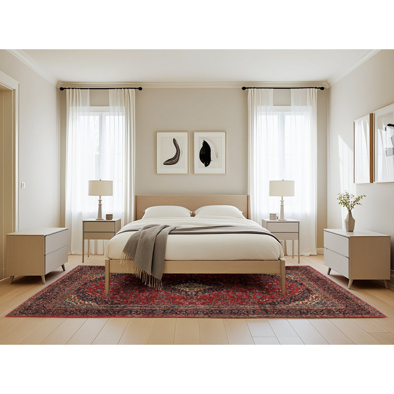 Oriental Indoor Rug, Rectangle 5' x 8'