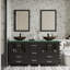 Ensemble de meuble-lavabo double 61,5 "avec miroir-765094799-765094786