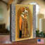 Saint-Nicolas - peinture sur bois-346021758