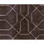 Tapis chocolat de haute qualité noué à la main