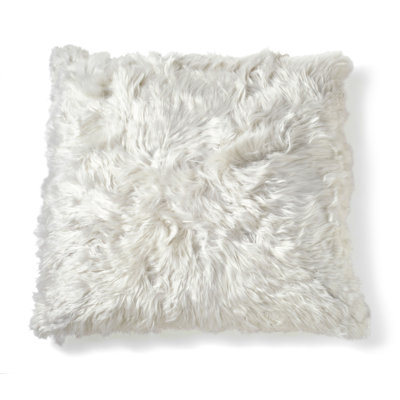 Housse et insert de coussin en microsuède Alpaca