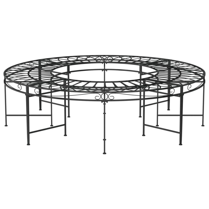 Baio Steel Outdoor Bench