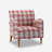 Arching Upholstered Armchair-1625562475