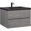 Meuble-lavabo flottant 36 po avec lavabo, rangement mural moderne 36 po