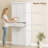 Modern Kitchen Pantry, Freestanding Kitchen Storage Cabinet, White