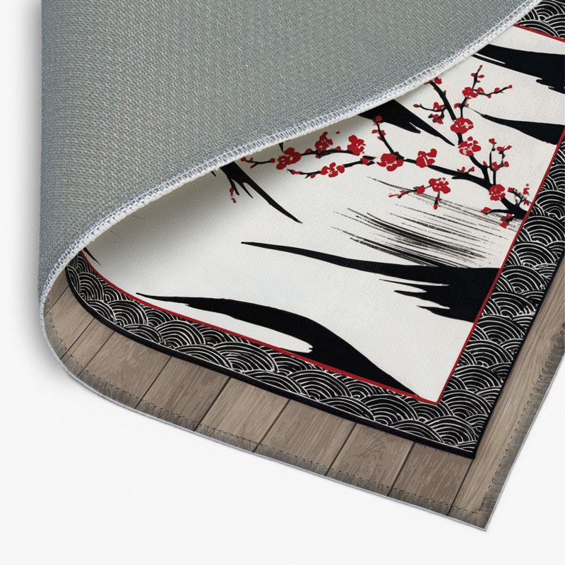 Blossom Euphoria Indoor And Outdoor Area Rug, Rectangle 8' x 10'