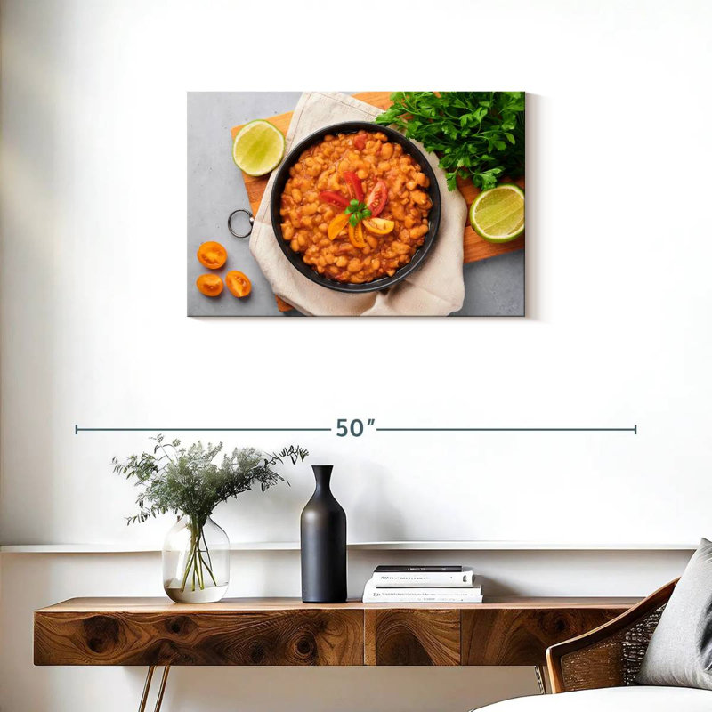 Egyptian Fava Beans, 20" H x 30" W