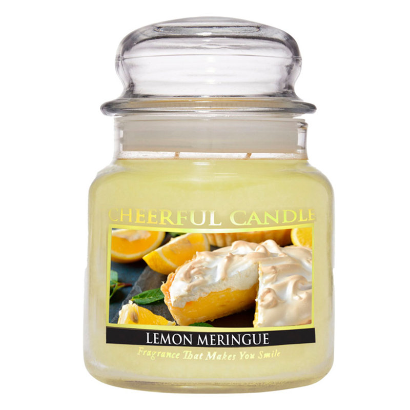 Bougie joyeuse 16 oz citron Meringue, 16 oz