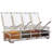 Freestanding Spice Jar & Rack Set