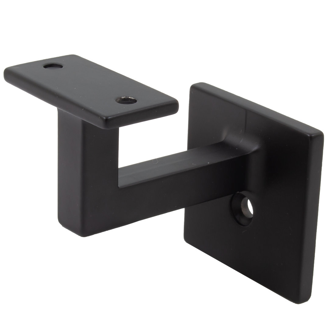 Contemporary Handrail Bracket with 2.125" H x 1.375" W x 2.875" D Square Base Stone Harbor Hardware 