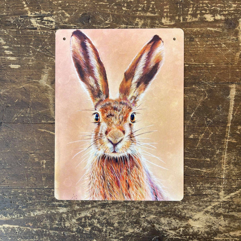 Wall Decor on Metal, 60cm H x 40cm W