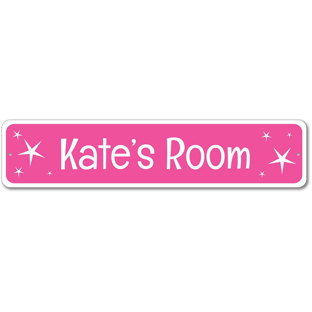 Lizton Sign Shop, Inc Pink Twinkle Metal Sign | Wayfair