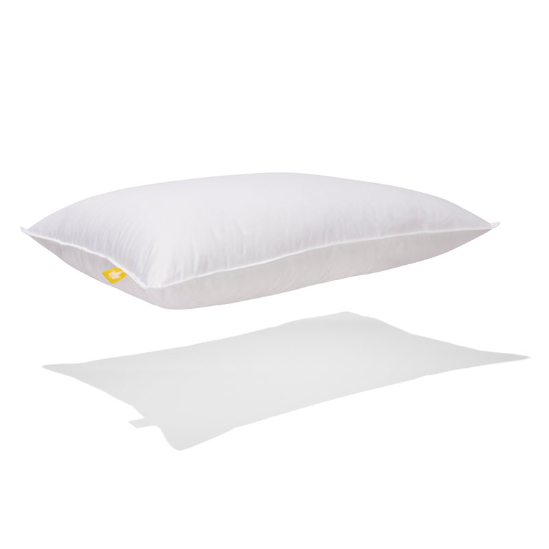White Feather & Down Pillow, King, Firm