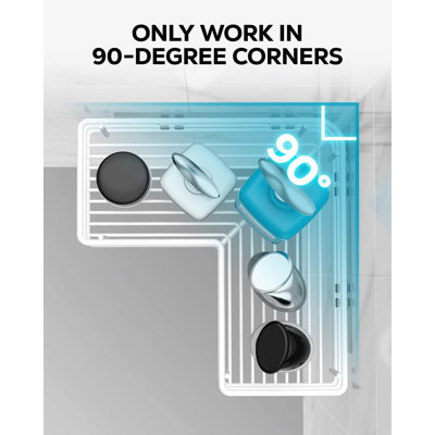 Corner Shower Shelves Stainless Steel Adhesive Shower Caddy Basket Rack With Hooks, Rustproof Bathroom Shelf For Shampoo And Essentials, Heavy Duty No Drill Installation