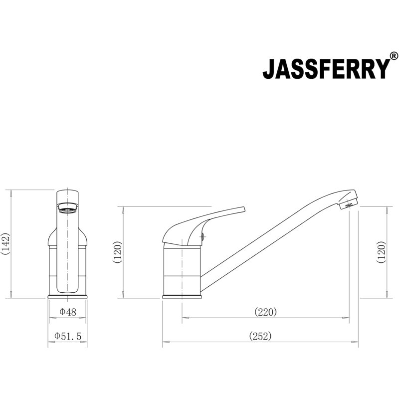 JASSFERRY Kitchen Faucet