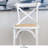 Antiono Upholstered Counter Stool with Solid Wood Frame