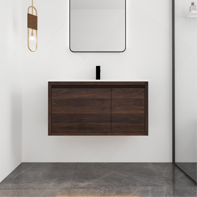 Meuble-lavabo 36 po avec lavabo en gel