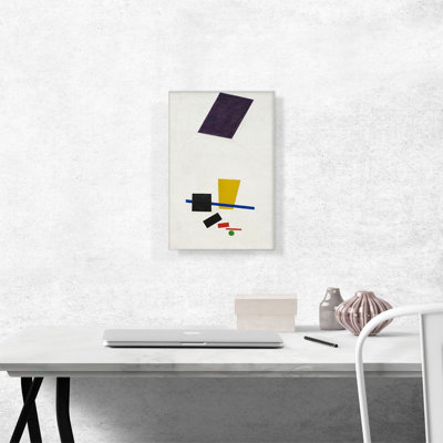 " Paintery Realism Of A Football Player 1915 " by Kazimir Malevich