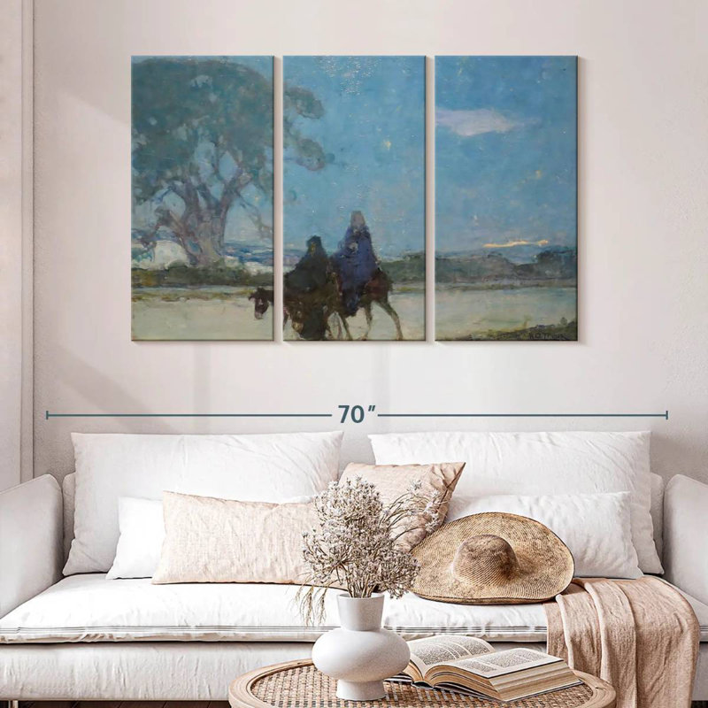 Flight Into Egypt 1907, 32" H x 50" W
