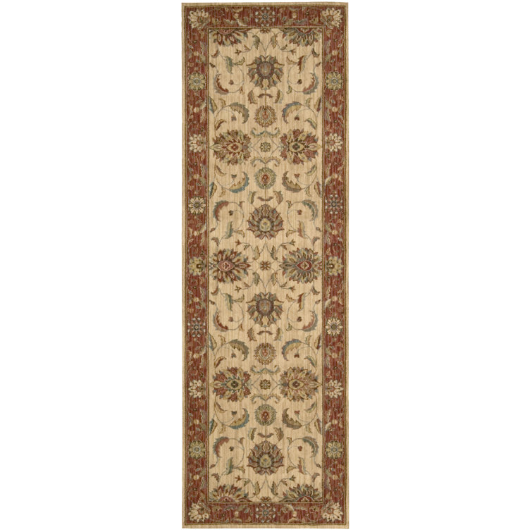 Bardwell Oriental Wool Area Rug