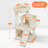 Therese 36″ H Multilevel Cat Tower with Double Condos-1331096788