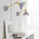 Cimarron Iron Plug-in Swing Arm Sconce with USB Charging Port