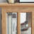 Led Cabinet With Antique Finish And Versatile Shelf Adjustment Vintage Adjustable Shelves