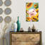 Baby Pig With Sunflower - Wrapped Canvas Print-1738926764