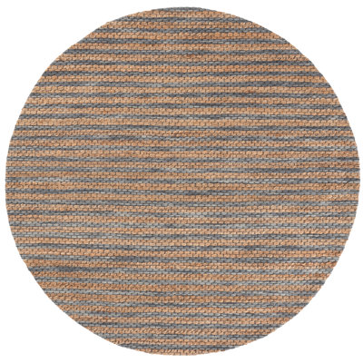 Martha Stewart 9526 Hand Tufted 40% Jute; 40% Wool; 20% Cotton Striped Rug