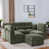 Chenille verte