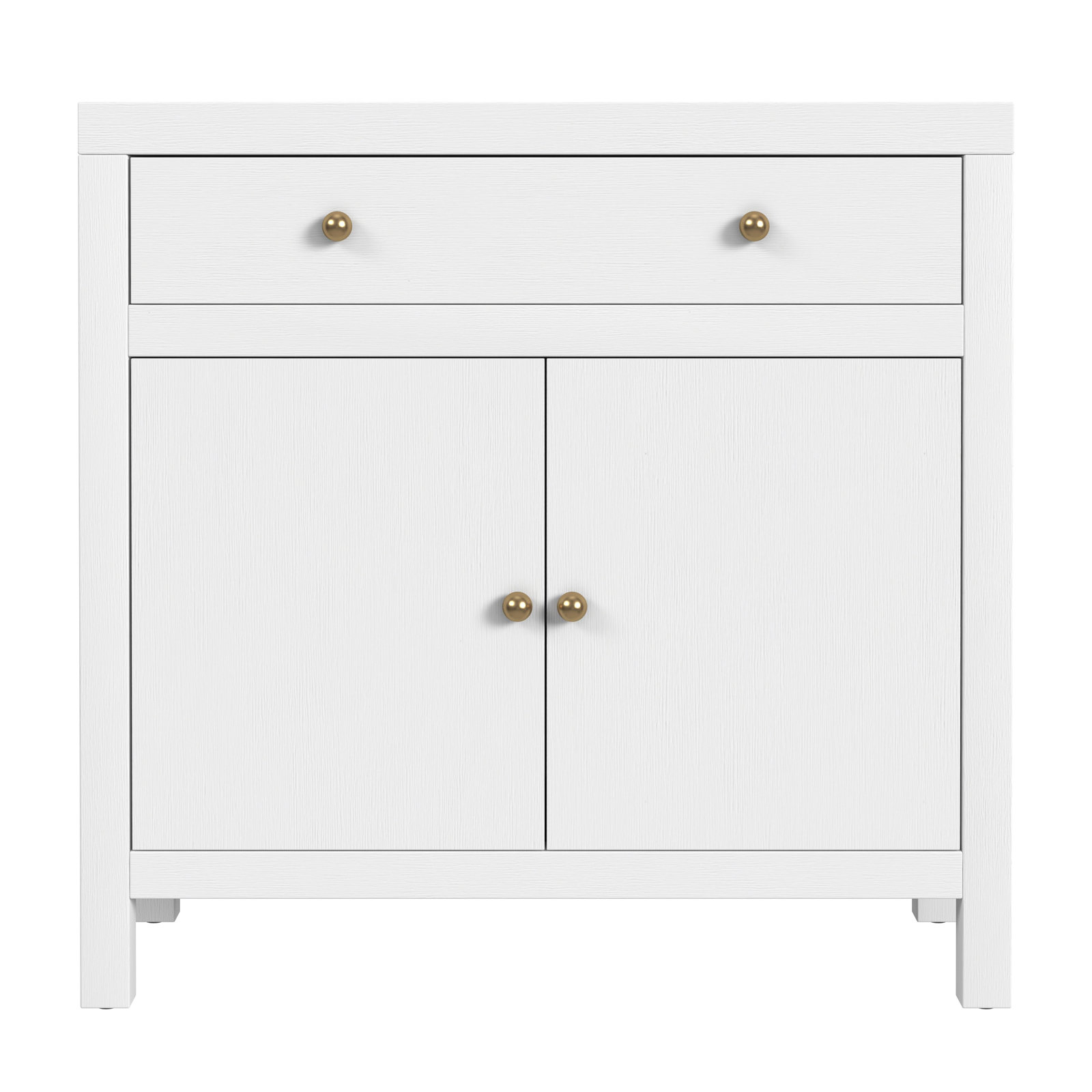 Celine Accent Cabinet, Textured White