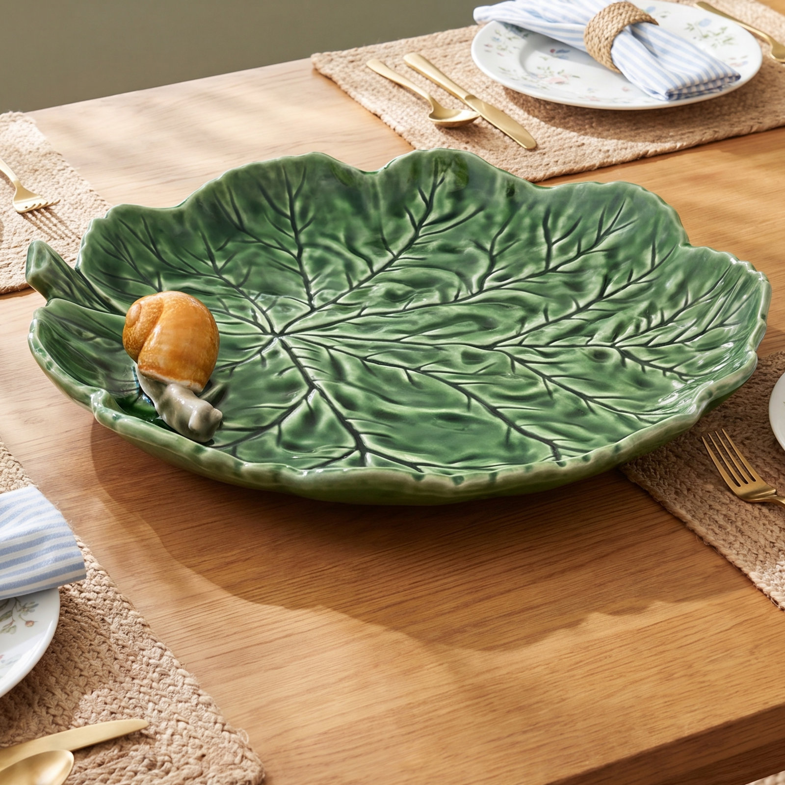 Geranium Platter