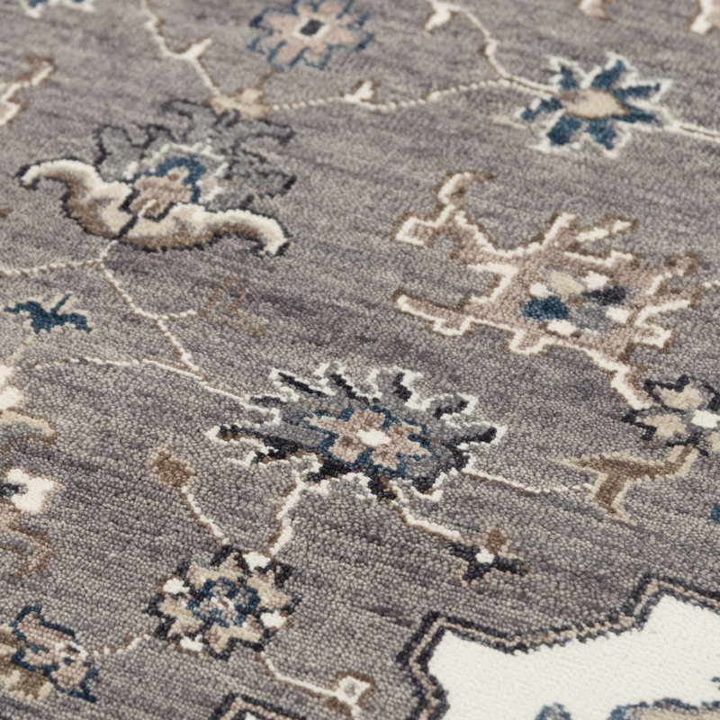 Malumbo Wool Oriental Indoor Rug, Rectangle 2' x 3'