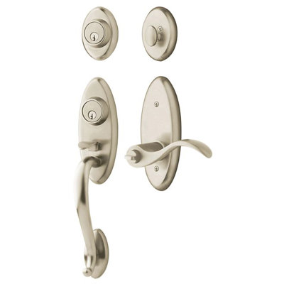 Landon Complete Inactive Landon Dummy Handleset with Lever and Rosette