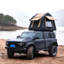 Tente de toit de voiture gonflable et pliable pour 2 ou 3 personnes pour le camping Glamping