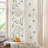 Linen Blended Semi Sheer Embroidered Floral Curtains-200732489-200732493