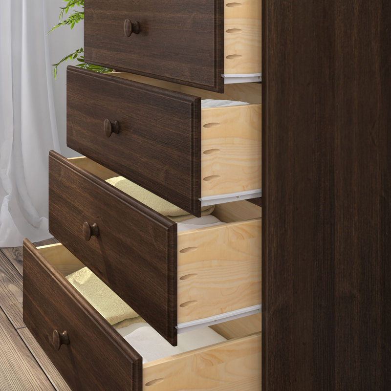 Commode 5 tiroirs Hararat, Noyer