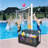Poolside Float Storage, Outdoor Storage, Patio Poolside Float Storage Basket, Storage Box, Outdoor Pool Caddy-104276183