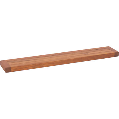 36" Obi OptiAREA Floating Teak Wall Shelf