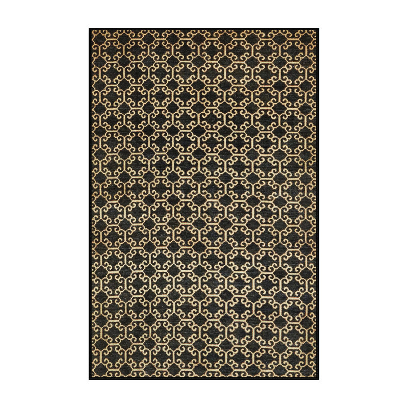 Tapis abstrait moderne 372, Rectangle 8 pi x 12 pi