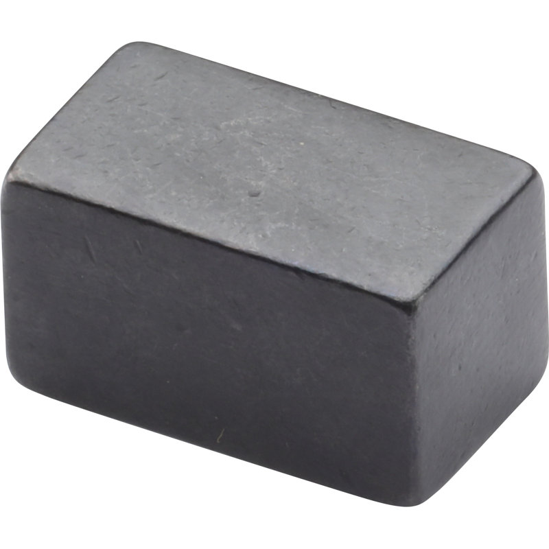 Cube Cabinet Cup Pull, Dark Bronze