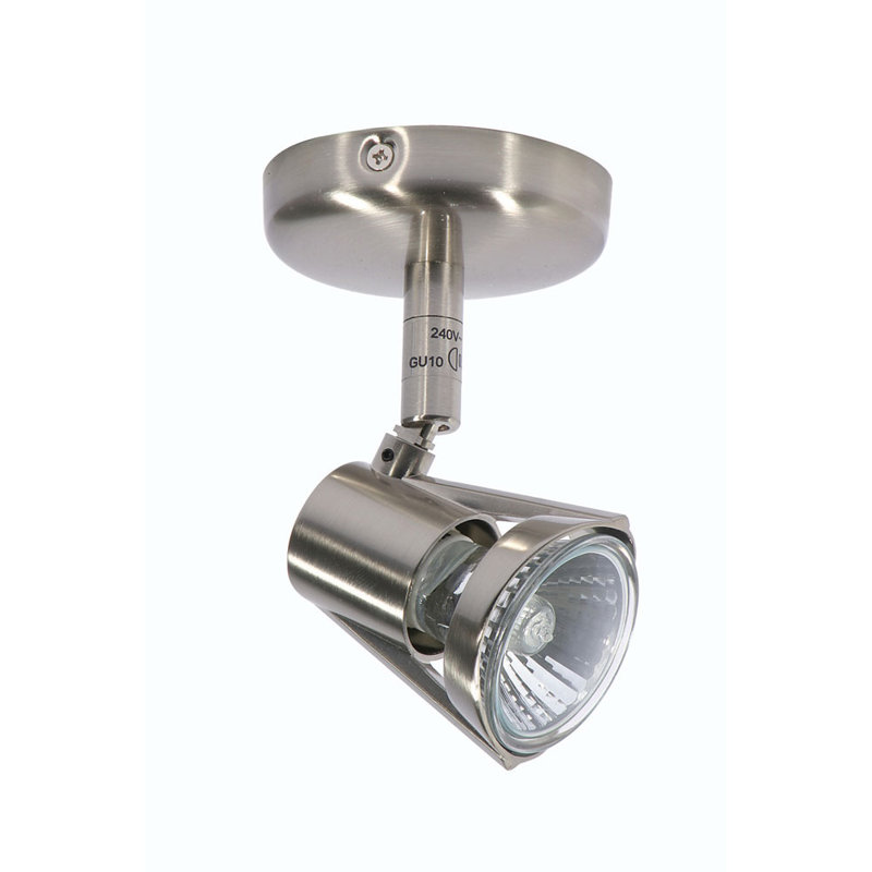 Lys Semi Flush Mount, Silver