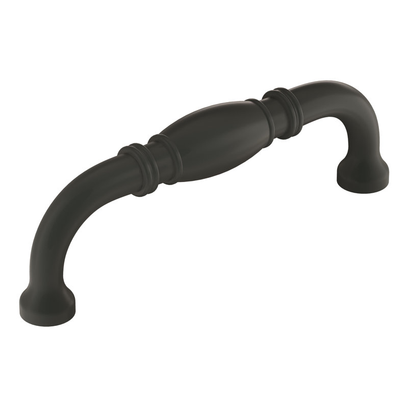 Poignée d'armoire noire matte de 3/4 "(96mm) Granby - paquet de 25, Noir mat, 3 3/4"