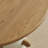 Cream-wind ash wood log creative end table