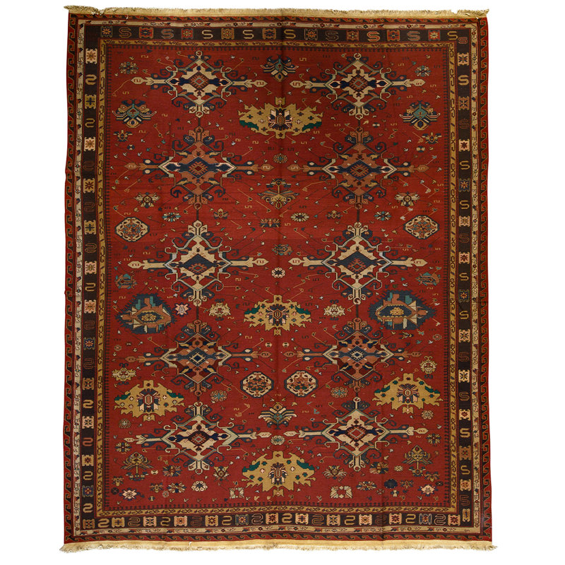 Hand Knotted Wool Oriental Area Rug