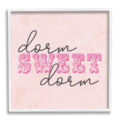 «Sweet Dorm», art texturé giclée sur bois par Sundance Group
