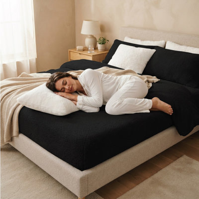 Teddy Fleece Fitted Sheet