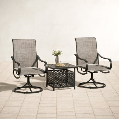 Ensemble bistro long pour 2 personnes Leonard