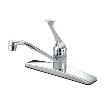 Single Handle Kitchen Faucet, Without Spray