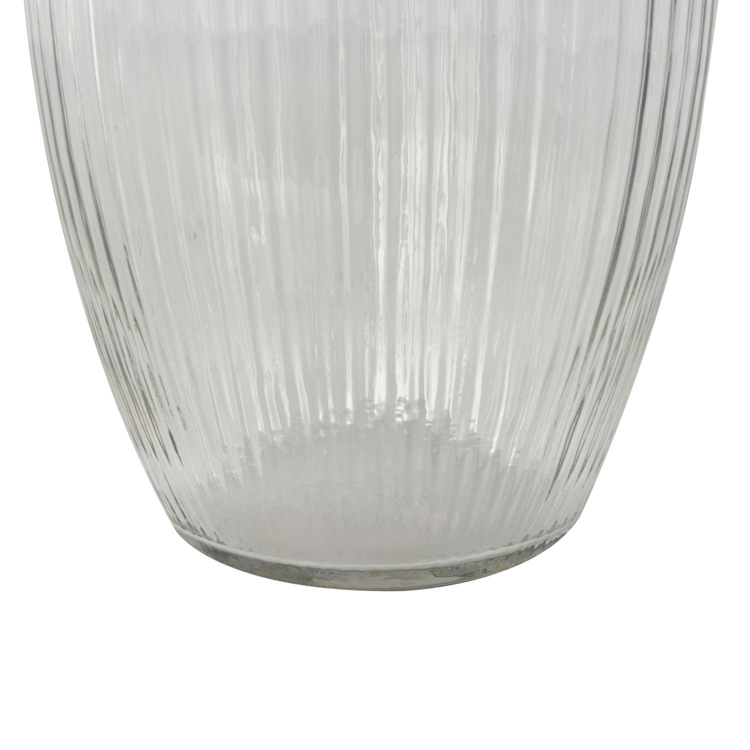 Perry Glass Table Vase, 11.55" H x 7.9" W x 7.9" D